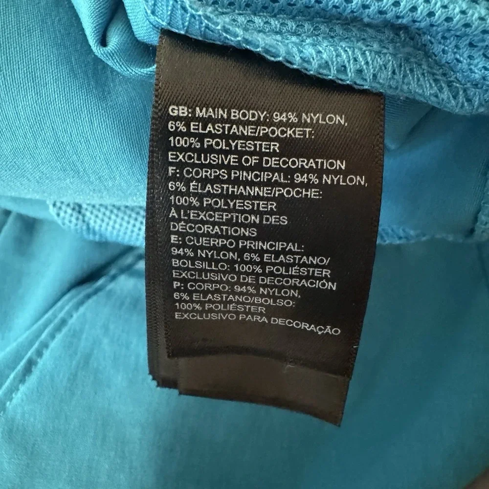 The North Face Lightweight Men's Shorts Size XXL Turquoise Blue